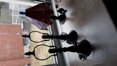 Type a - lamp base , new $25.00 each, 15" high