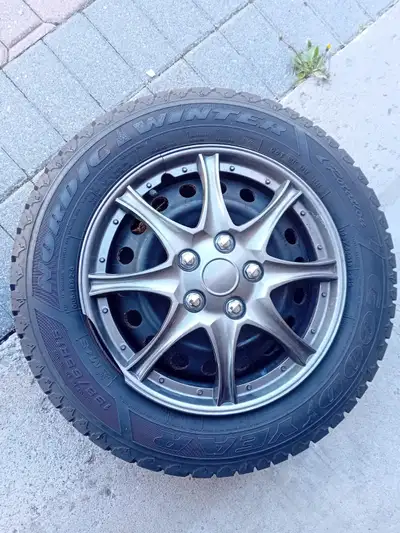 Four and Fully balanced and mounted on brand new steel rims and tires on sale. Cost myself close to...