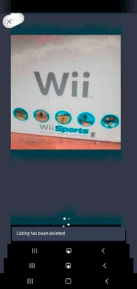 Wii complete in box with wii sports game $