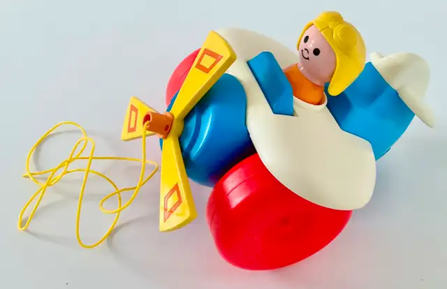 Vintage 1980. Avion Collection FISHER PRICE #171 USA63417655491457124