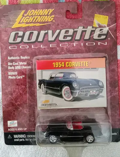 I'm selling a Mint in Pack 1999 Jonny Lightning Corvette Collection 1954 Black Corvette. I'm asking...