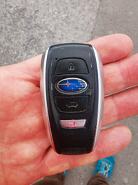 Found Subaru car key