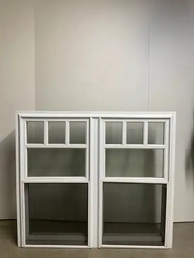 10469GP Fenêtre Guillotine PVC Blanc 52 3/4 x 46, View more
