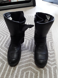 Teknica leather motorcycle boots. Size 10