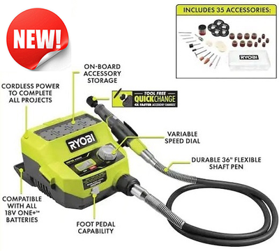 Ryobi Rotary Tool | Brand New | Tool Only | Read Description !!!, View more