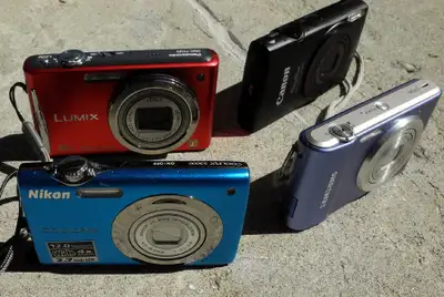 Canon / Lumix / Nikon/ Samsung Point and Shoot Cameras, View more