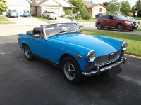 1979 MG Midget convertible for sale.