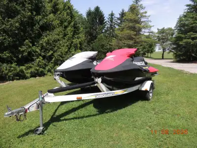 2006 & 2007 Honda AquaTrax F-12X Jet skis - Turbo 4 stroke, 1200cc - 2006 has 198 hours and 2007 has...