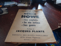 bobby hull gorduie howe hockey book vintage 1964 nhl wha rare