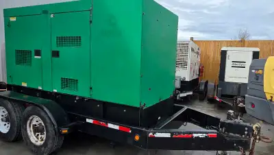 MQ POWER G125 KVA 100 KW, 3 Phase 120/240 /277/480V single Phase output, 120/240 V Receptacles, JOHN...