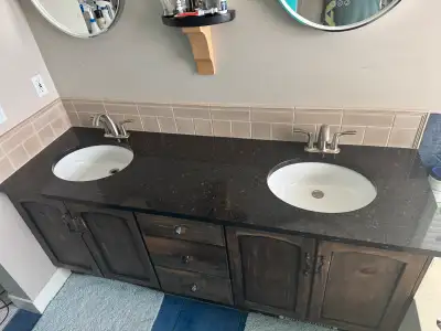 72 Inch QUARTZ DOUBLE VANITY TOP, View more