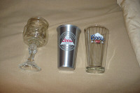 drinking coors glasses