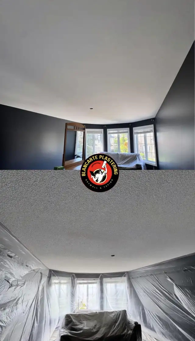 Drywall | Mud & Tape | Dustless pop corn ceiling removal64667460320515122