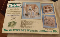 The Glencroft Wooden Dollhouse Kit - Greenleaf