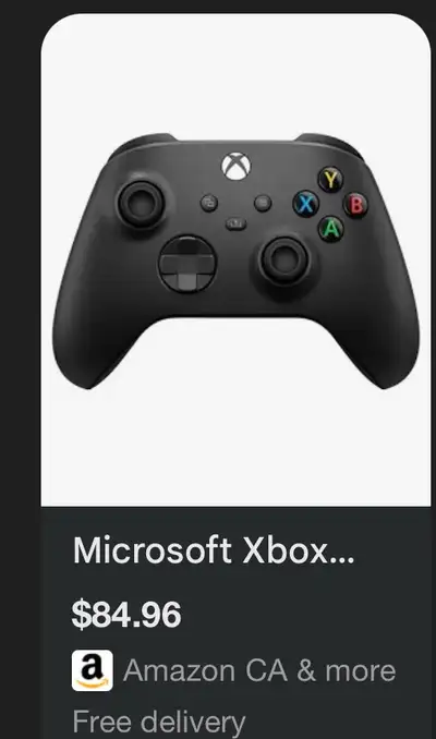 Xbox controller (black) (Brand new!!), View more