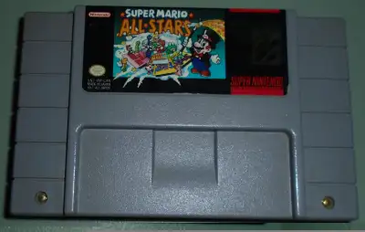 Super Mario All-Stars - Super Nintendo (SNES) Vintage Videogame, View more