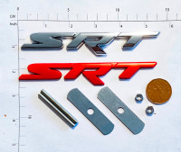 Metal SRT badge emblem for grille Dodge charger challenger