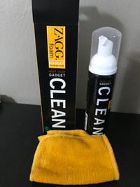 NEW Zagg Gadget Cleaning Foam with Cloth