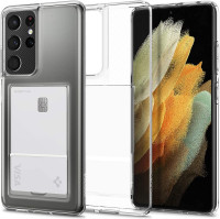 Spigen Crystal Slot Designed for Galaxy S21 Ultra Case