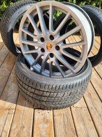Set of Rims & tire for Porsche 19"