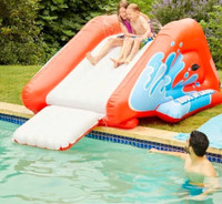 NEW Intex Kool Splash Inflatable Pool Water Slide with Sprayer