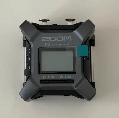 Zoom F3 32-Bit Float Field Audio Recorder – Like New, View more