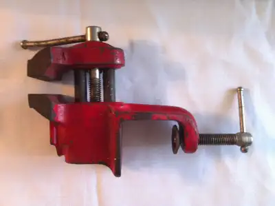 VINTAGE BRINK AND COTTON TABLE MOUNT VISE, View more