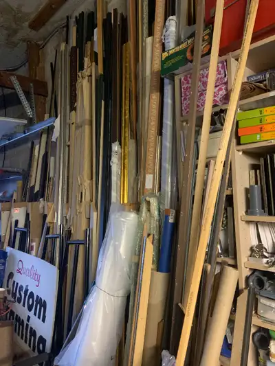 Picture Framing Moulding Mix profiles some unopened, View more