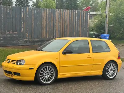 2003 VW GTI 20th Anniversary (Canadian market car). Imola Yellow (1 of 50 originally produced for Ca...