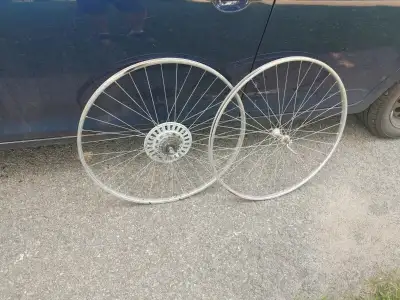 27 x 1/4" bicycle wheelset, View more