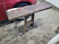 table en bois antique