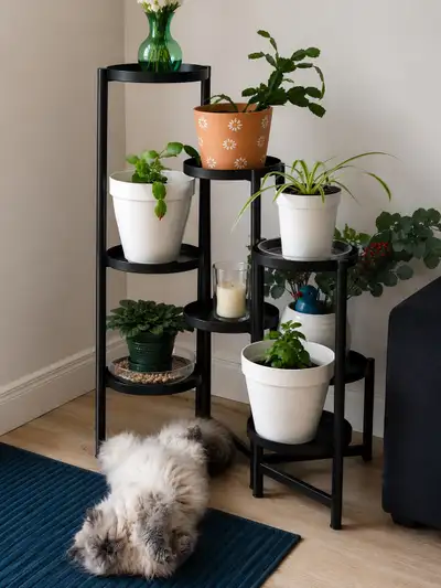 Support à plantes rotatif 8 niveaux – Comme neuf, View more