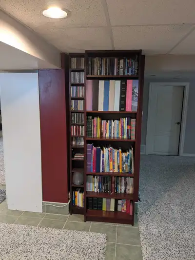 Two Billy Ikea Bookcases , View more