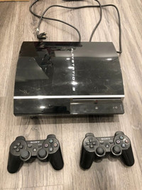 Sony Play Station 3 Console & 2 Control