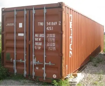 We sell only cargo-worthy sea containers and shipping containers. No leaks, No holes, clean floors i...