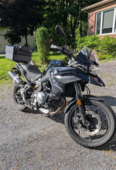 For sale immaculate 2023 BMW F 750 GS Triple Black with the Premium Package and only 7,883 km. This...