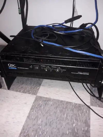 QSC RMX 4050HD - Professional Power Amplifier - Used, Sold As Is.