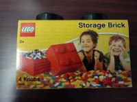 Lego Storage Bricks - 4-Knob Black (4003) + Multi-Pack S (4014)