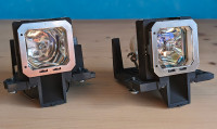 2 x PK-L2312U Lamps for JVC Projectors