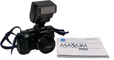 Minolta Maxxum 7000 35mm Film Camera, View more
