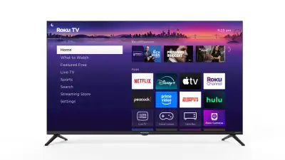 TV Magnavox 43 po, ROKU, FHD, HDR, Led **VRAIEMENT COMME NEUVE**, View more