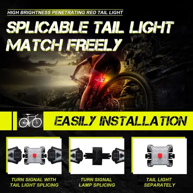 NEW Bike Tail Light with Turn Signals63240735086337123