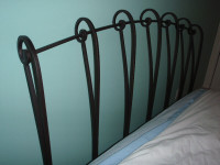 Wrought Iron Scroll Headboard (for Queen frame)