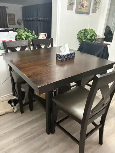 dining room table and chairs , View more