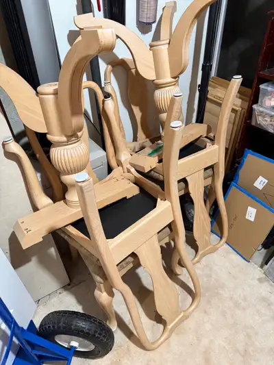  Dining room table and four chairs, View more