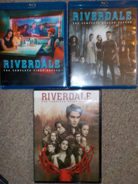 Riverdale tv show Seasons 1 , 2, and 3, excellent condition!