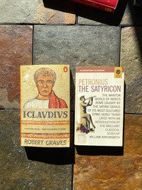  I, Claudius by Graves & The Satyricon by Petronius