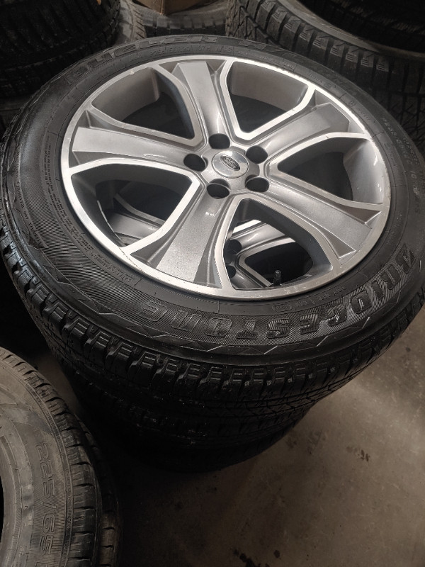 OEM 20" Land Rover rims with tires in Tires & Rims in Winnipeg