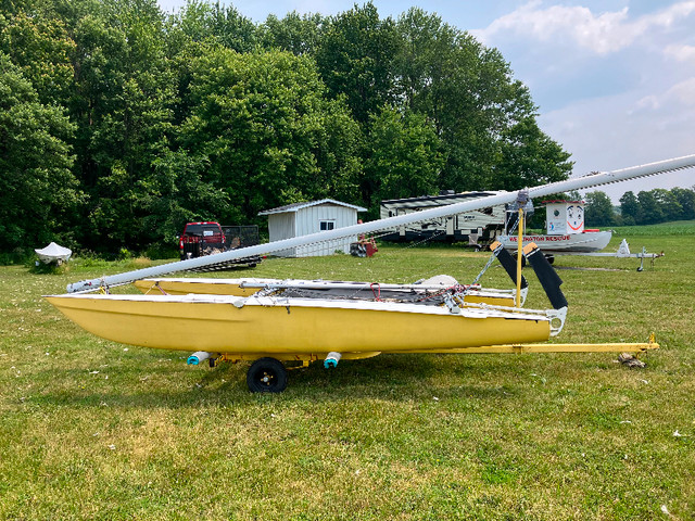 16' Isotope Catamaran with trailer in Sailboats in Belleville