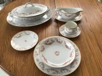 Amazing Offer Many pieces of Limoges China Great condition Refer to photos for list of items & marki...